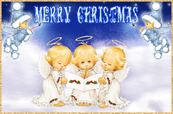 Поздравления с Рождеством Христовым 25 декабря и 7 января   Пожелания на Рождество в стихах   СМС с Рождеством   Анимационные открытки с Новым годом и Рождеством   Картинки Merry Christmas S Rojdestvom Hristovim animaciya 7 картинка