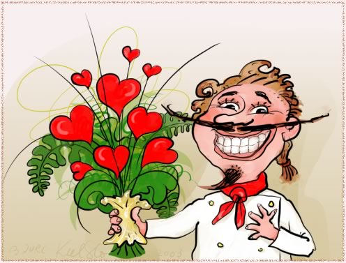 Прикольные открытки с Днем святого Валентина