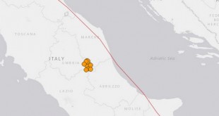 Землетрясение а Италии сегодня 24.08.2016