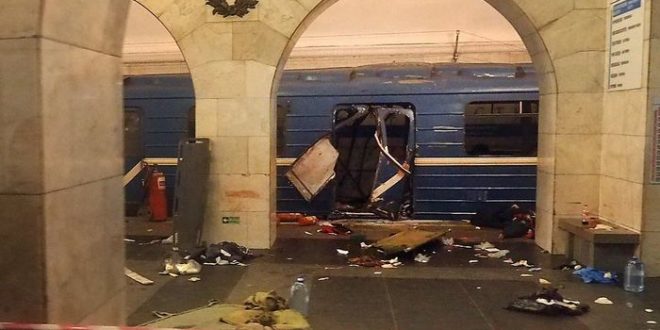 Взрыв в спб в метро фото