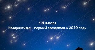 Квадрантиды - первый звездопад в 2020 году - ночью 3-4 января в России можно наблюдать метеоритный дождь Квадрантиды