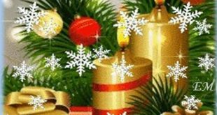 рождественские свечи - скачать бесплатно без регистрации открытки с наступающим рождеством христовым