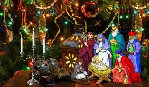 Открытки с Рождеством - Рождество Христово