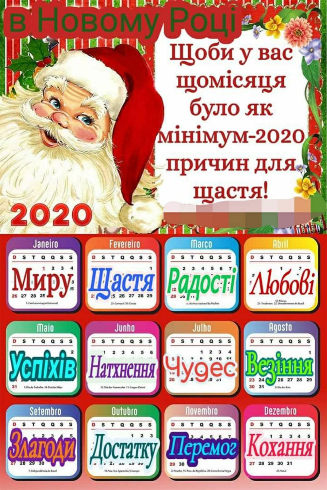 З прийдешнім Новим роком 2020! З першим днем Нового року поздоровлення - Прикольні листівки з Новим 2020 роком