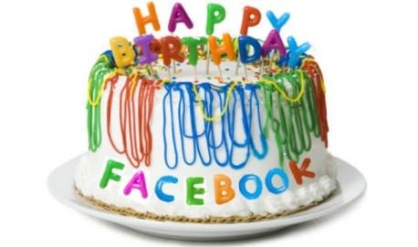 4 февраля - День рождения Фэйсбук - Открытки с Днем рождения Facebook - День рождения Фейсбук картинки