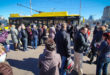 ВИДЕО: в Киеве пассажир вышвырнул кондуктора из троллейбуса: "Иди нах*й, ты, бл*дь, десятый"