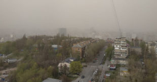 Киевлян просят закрыть окна и не входить на улицу: на столицу несет дым от пожаров в Чернобыле и на Житомирщине