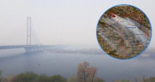 ФОТО: Снимки со спутника показали, откуда на самом деле на Киев идет дым от лесных пожаров на севере Украины
