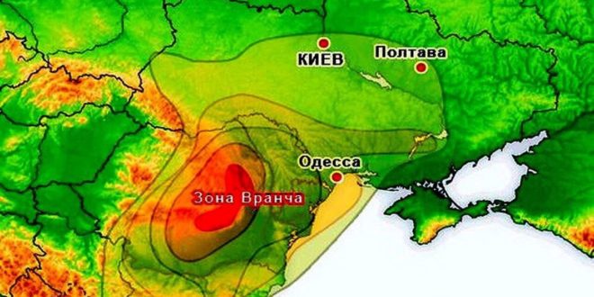 Карта толчков онлайн подземных