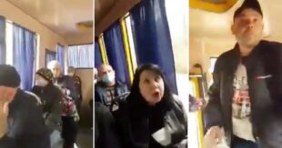 ВИДЕО: "Вышла отсюда на**й" - в Славянске пассажирку маршрутки затравили из-за украинского языка