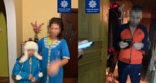 ВИДЕО: Мать исчезла, а отчим отказался открывать двери: в Ровно ребенка не пускали ночью домой