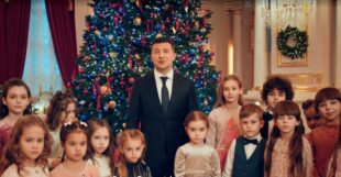 ФОТО: Детям из новогоднего ролика Зеленского заплатили по 500 грн и заставили сниматься до 3 часов ночи - СМИ