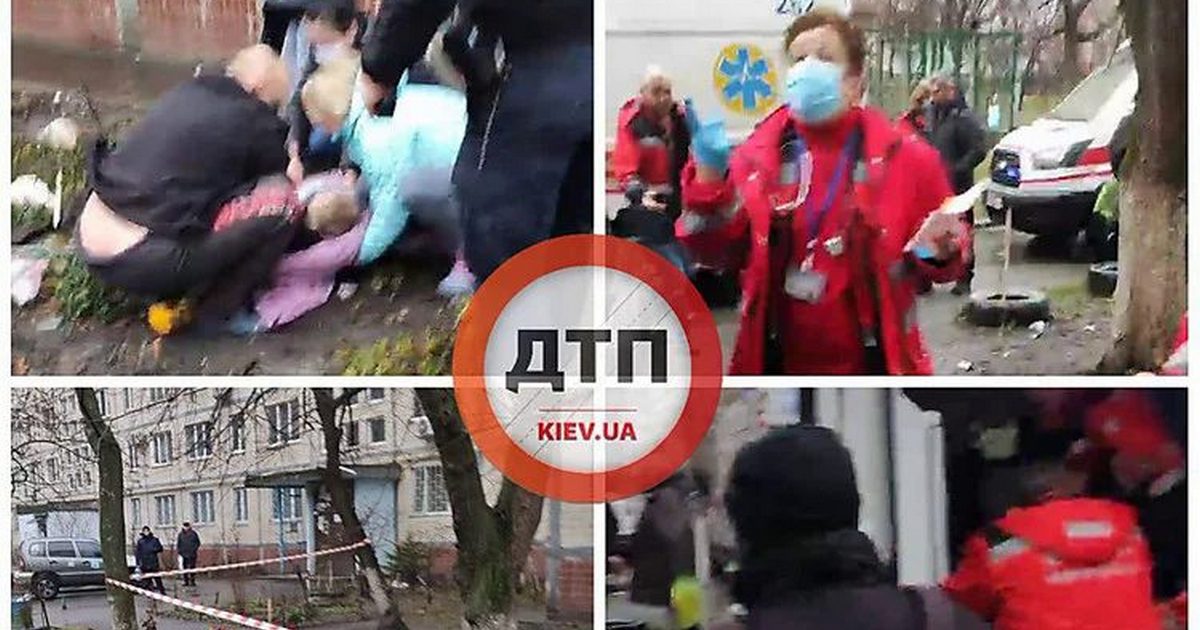 ВИДЕО: На Троещине в Киеве мать выбросила из окна восьмого этажа 3-летнего сына