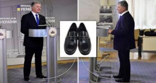 ФОТО: Весенний тюнинг: Петр Порошенко обул туфли Louis Vuitton за 24 000 гривен, обновил стрижку и подтянул лицо