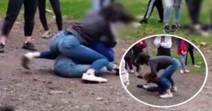 ВИДЕО: В Запорожье старшеклассницы избили девочку-подростка: толпа очевидцев снимала на телефоны