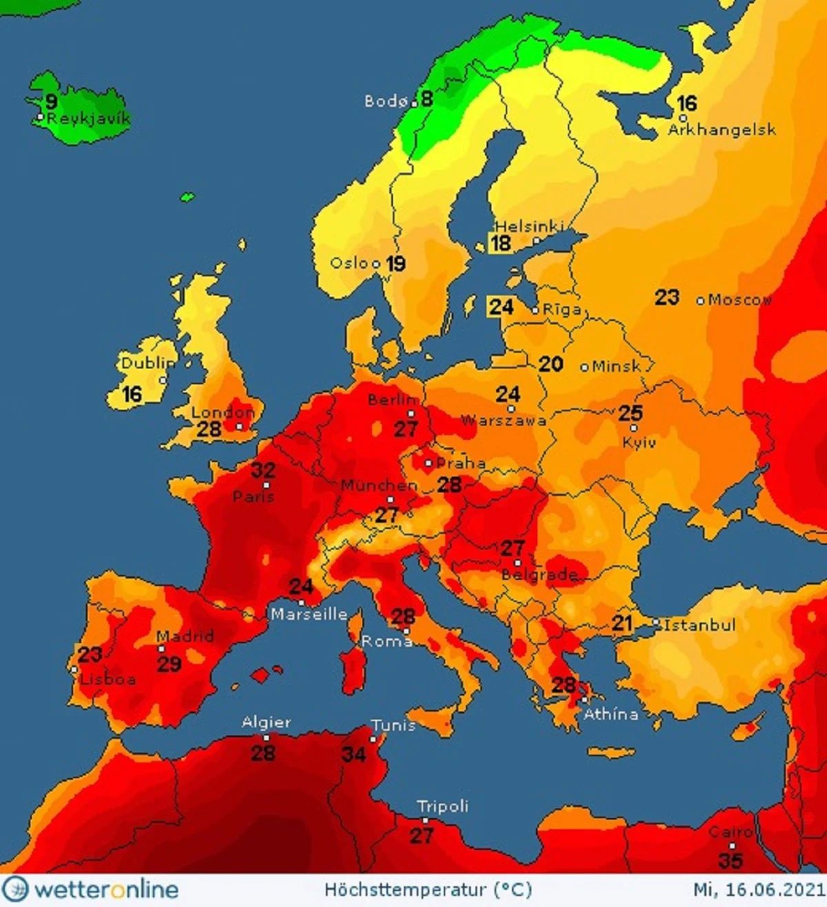 Прогноз погоды на 16 июня в Украине: жара усилится, но страну снова накроют ливни, грозы и даже град
