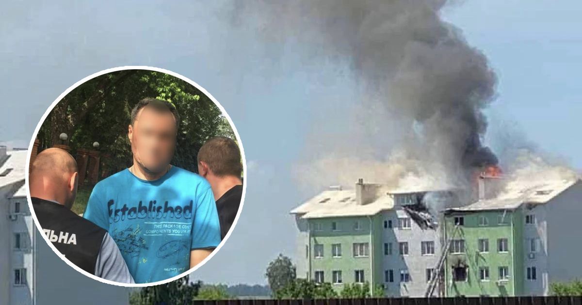 Пожар в Белогородке в многоквартирном доме был попыткой скрыть жестокое убийство: подозреваемого задержали