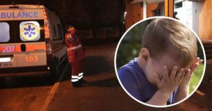 ВИДЕО: Полицейские успели вовремя: в Черновцах глубокой ночью на улице плакал навзрыд и звал маму 3-летний мальчик
