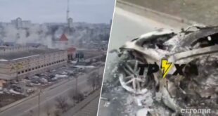ФОТО, ВИДЕО: Обстрел Харькова 28 февраля 2022 из "Градов" - страшные кадры военного преступления российской армии